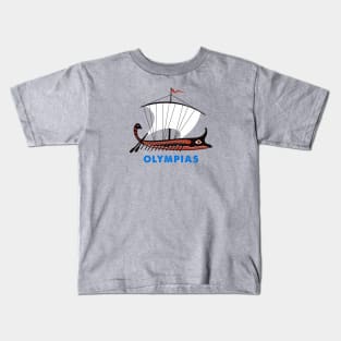 Greek trireme Kids T-Shirt